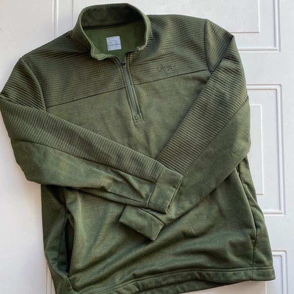Callaway Other - Callaway Men’s 1/4 Zip Pullover Olive Green M